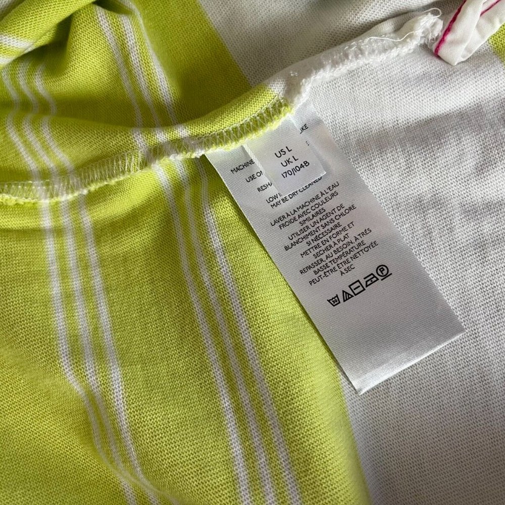 Anthropologie Maeve Maeve Rigby Polo Tank Women L Collared Sleeveless Shirt - Picture 7 of 12